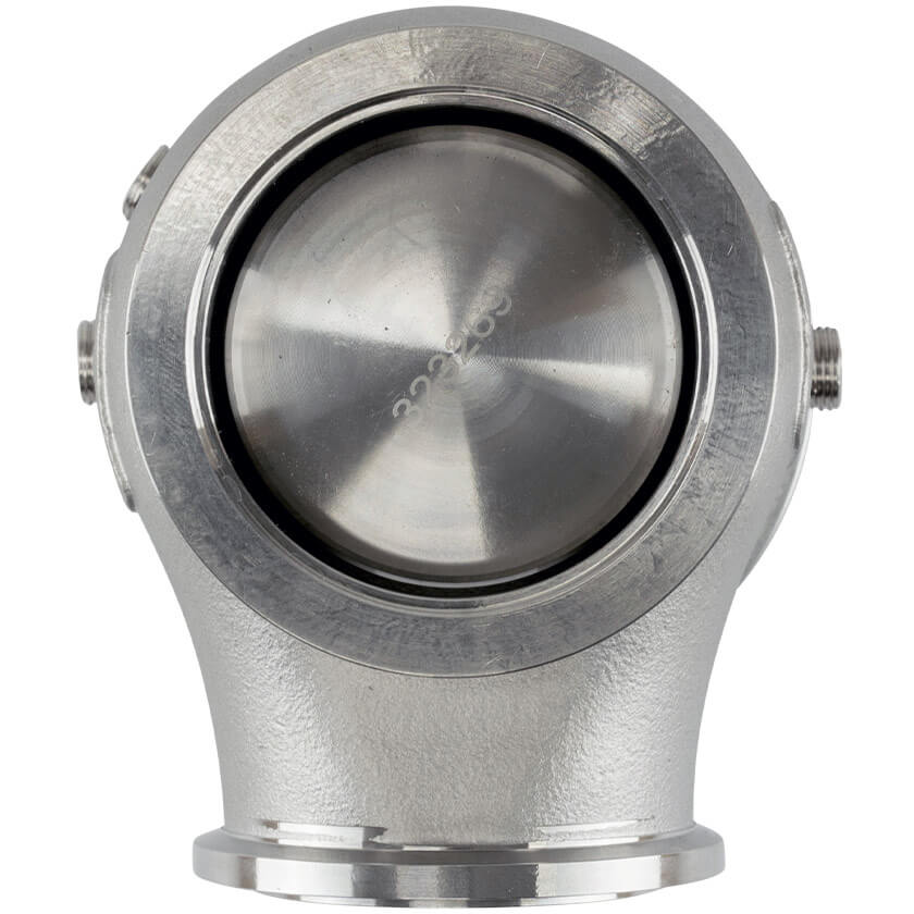 Turbosmart HyperGate 45mm External Wastegate (14psi, Gen V, Red) - Angle 4