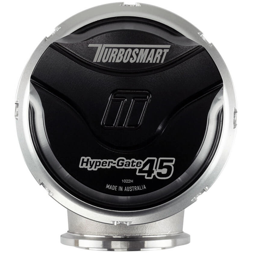 Turbosmart HyperGate 45mm External Wastegate (7psi, Gen V, Black) - Angle 3