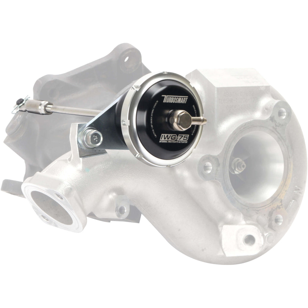 Turbosmart IWG75 Internal Wastegate Actuator (18 PSI, Black), 2008-2015 EVO X