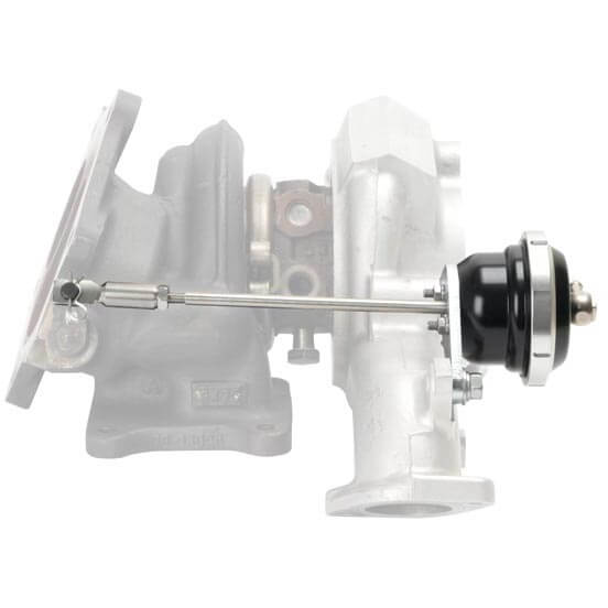 Turbosmart IWG75 Internal Wastegate Actuator (18 PSI, Black), 2008-2015 EVO X - Angle 3
