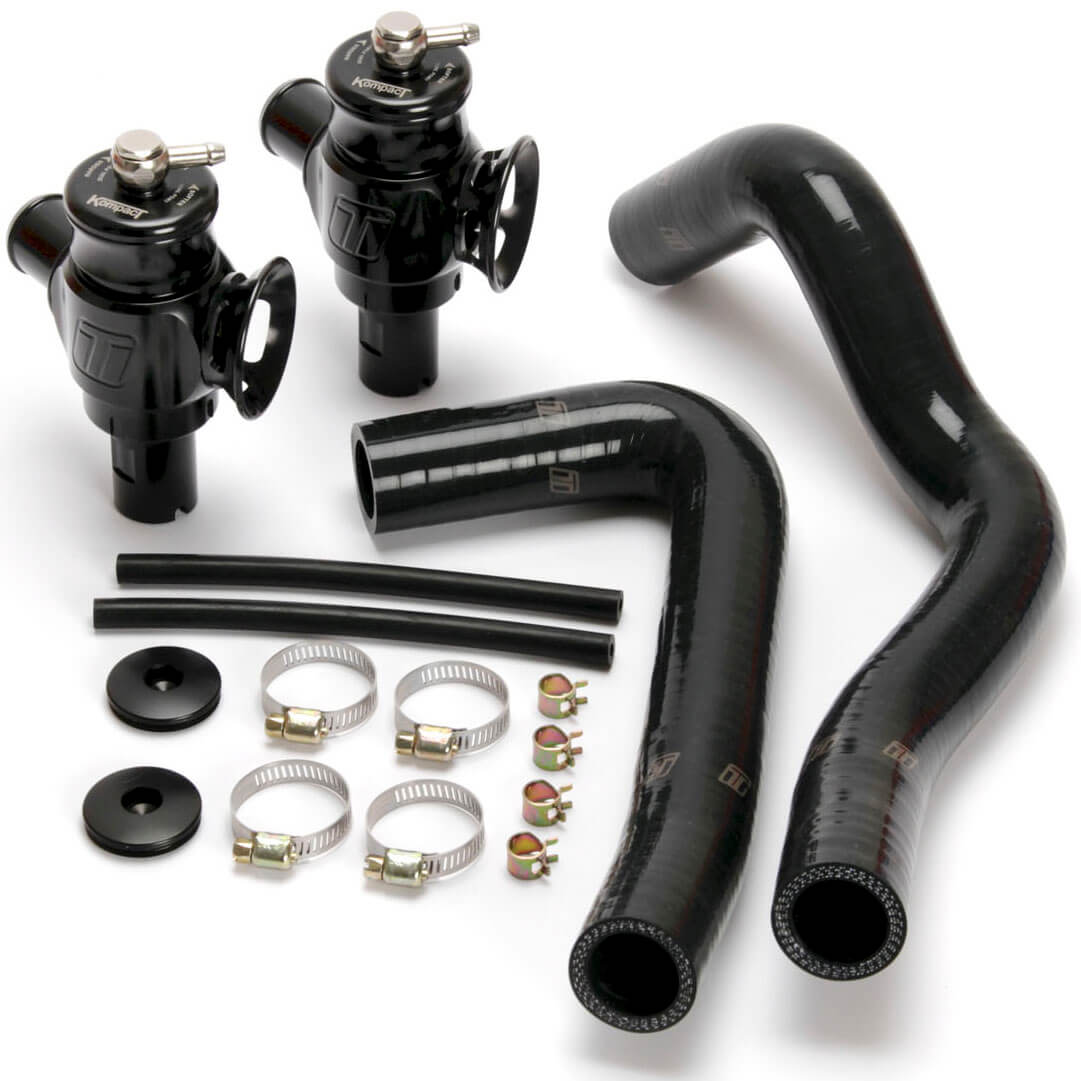 Turbosmart Kompact Dual Port Plumb Back Blow Off Valve (Black), 2007- 2010 335i