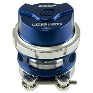 Turbosmart RacePort Blow Off Valve w/ Female Flange (Gen V, Blue)