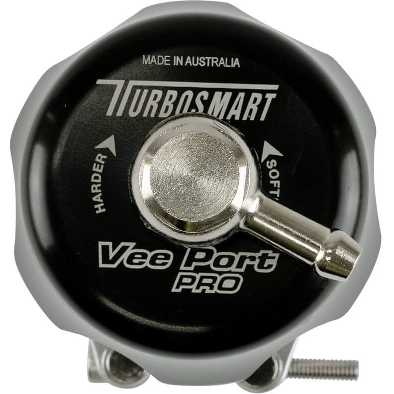 Turbosmart Vee Port Pro BOV (Black) - Angle 3