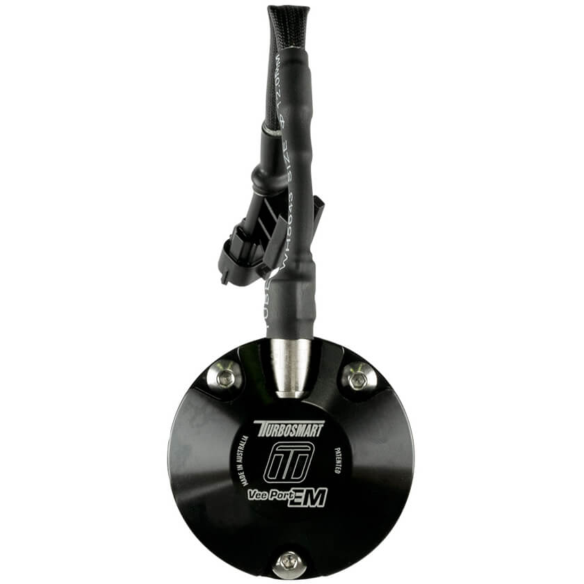 Turbosmart Vee Port Pro BOV (Black), F-150 2.7L/3.5L EcoBoost - Angle 3