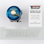 Turbosmart Vee Port Pro BOV (Blue) - Angle 2