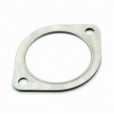 TurboXS 3in ID 2-Hole  Gasket (7 Layer 304SS 1.75mm Thick Gasket), 2002-2014 WRX & 2004-2021 STi