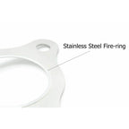 TurboXS (Single Scroll Turbo) 5 Layer SS Turbine Outlet Gasket, 2002-2014 WRX & 2004-2021 STi - Angle 3
