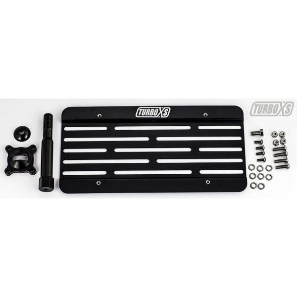 TurboXS TowTag License Plate Relocation Kit, 2015-2017 WRX & STi - Angle 3