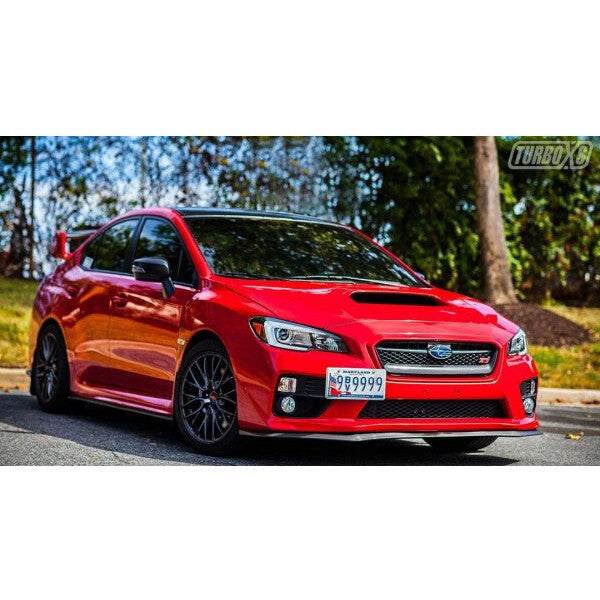 TurboXS TowTag License Plate Relocation Kit, 2015-2017 WRX & STi - Angle 4