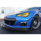 Verus Adjustable Front Splitter, 2013-2020 BRZ/FR-S/86 - Angle 3