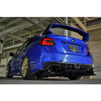 Verus Aggressive Styled Rear Diffuser, 2015-2017 WRX & 2015-2017 STi - Angle 3