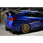 Verus Aggressive Styled Rear Diffuser, 2015-2017 WRX & 2015-2017 STi - Angle 4