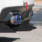 Verus Aggressive Styled Rear Diffuser, 2015-2017 WRX & 2015-2017 STi - Angle 5