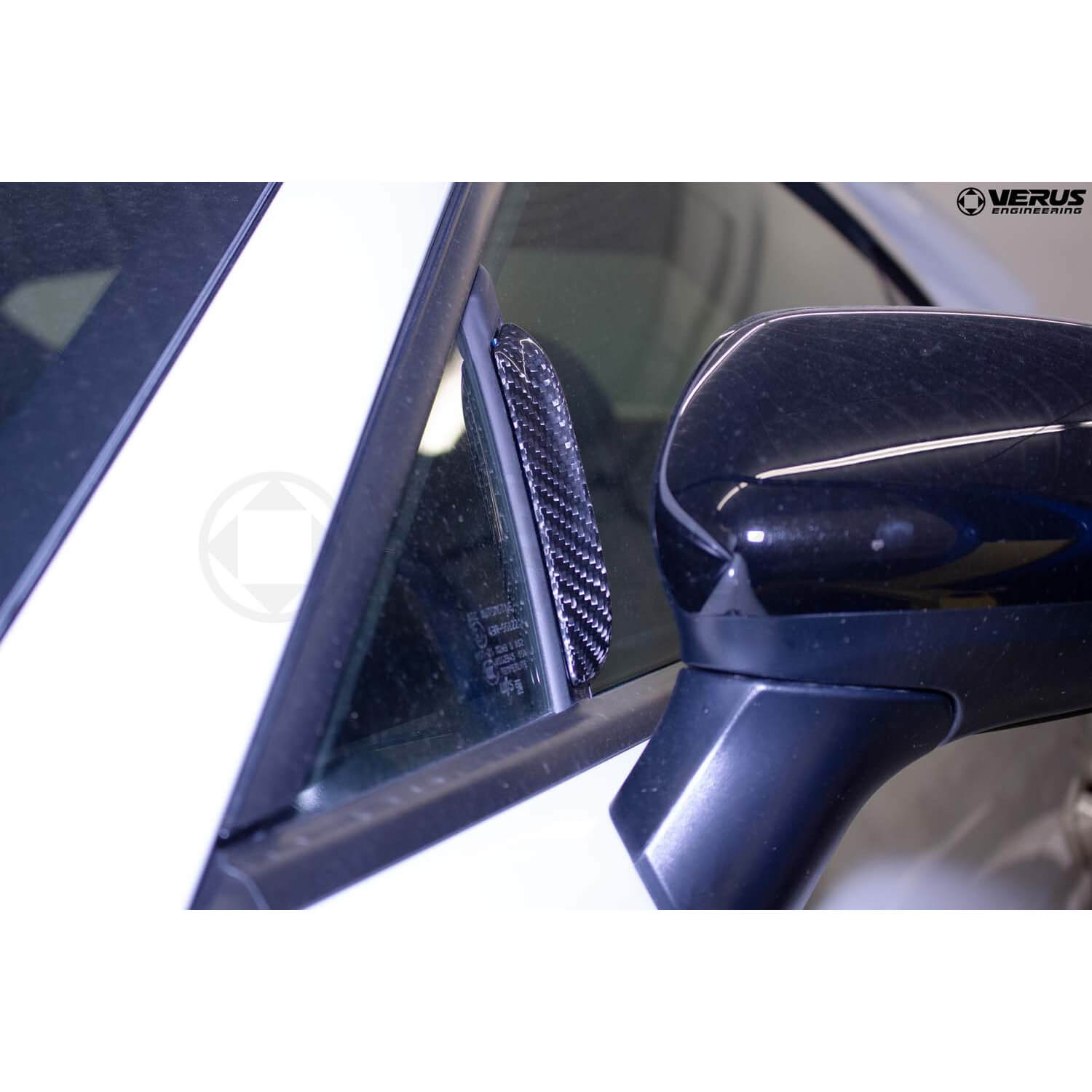Verus Anti-Buffering Wind Deflectors (Carbon Fiber, Pair/2), 2013-2025 BRZ/FR-S/86/GR86 - Angle 2