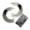 Verus Backing Plate Kit w/ Dry Carbon Duct For 2.5in Hose, Set/2, 2013-2020 BRZ/FR-S/86
