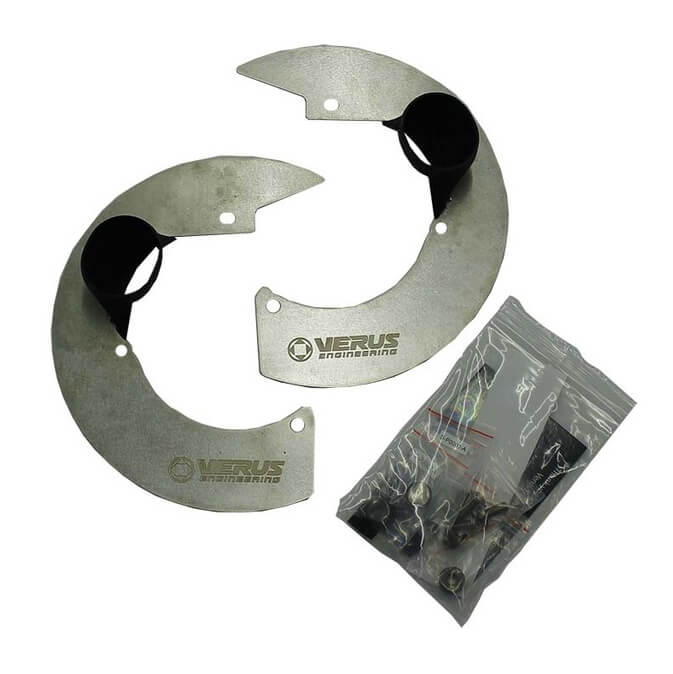 Verus Brake Cooling Package, Fog light to Backing Plate, 2013-2020 BRZ/FR-S/86 - Angle 2
