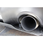 Verus Carbon Exhaust Cutout Cover, Passenger Side, 2013-2020 BRZ/FR-S/86 - Angle 2