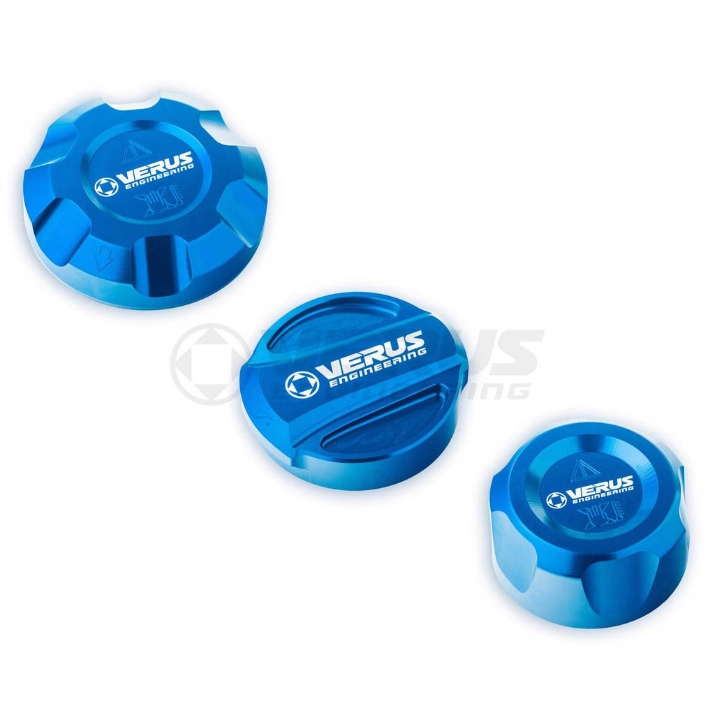 Verus Engine Bay Fluid Cap Kit, 2020-2022 GR Supra