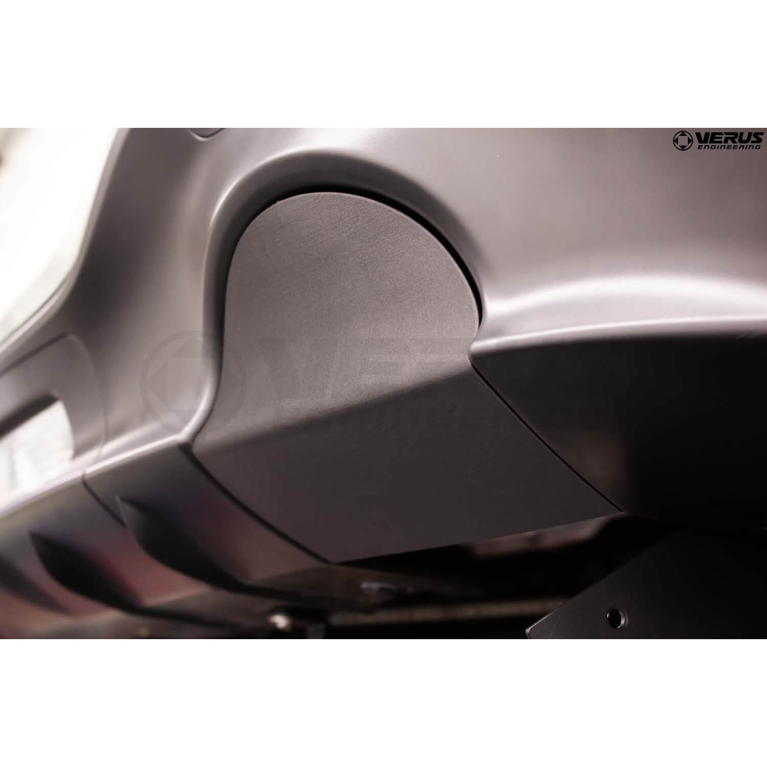 Verus Exhaust Cutout Cover (Left Hand Side), 2022-2025 BRZ & GR86 - Angle 4
