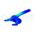 Verus Forged Clutch Release Fork, 2004-2021 STi - Angle 3