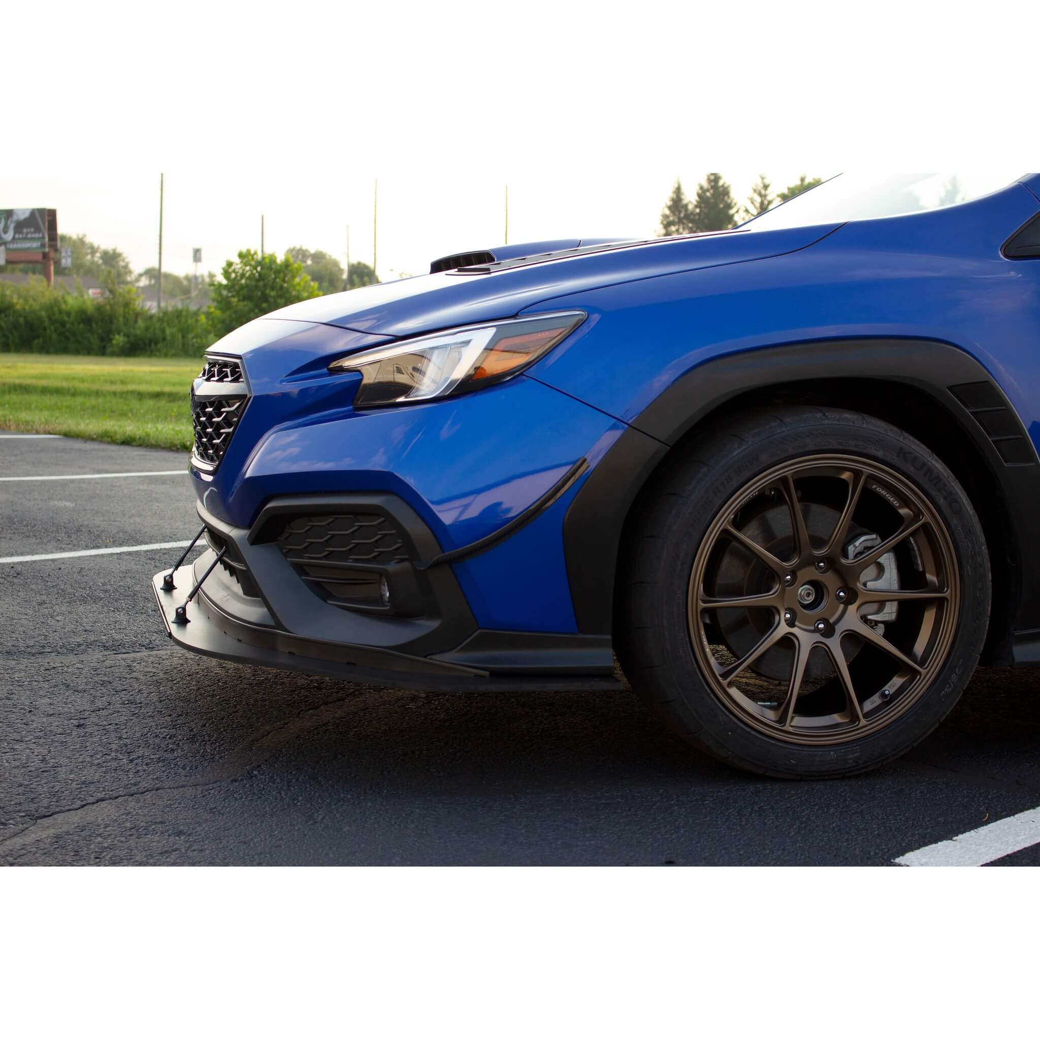 Verus Front Splitter Air Dam, 2022-2025 WRX - Angle 7