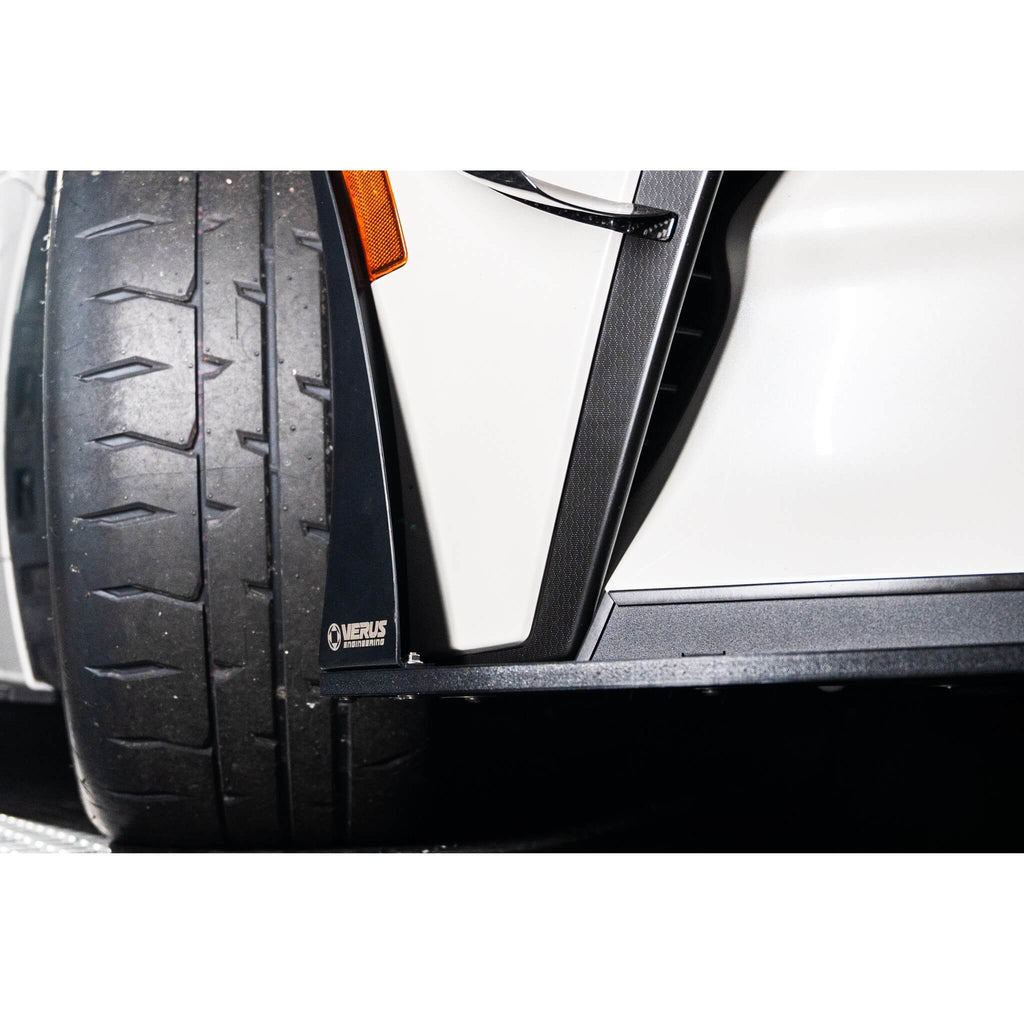 Verus Front Splitter Endplate Kit, 2022-2025 BRZ & GR86 - Angle 5