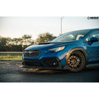 Verus Front Splitter Endplate Kit, 2022-2025 WRX - Angle 2