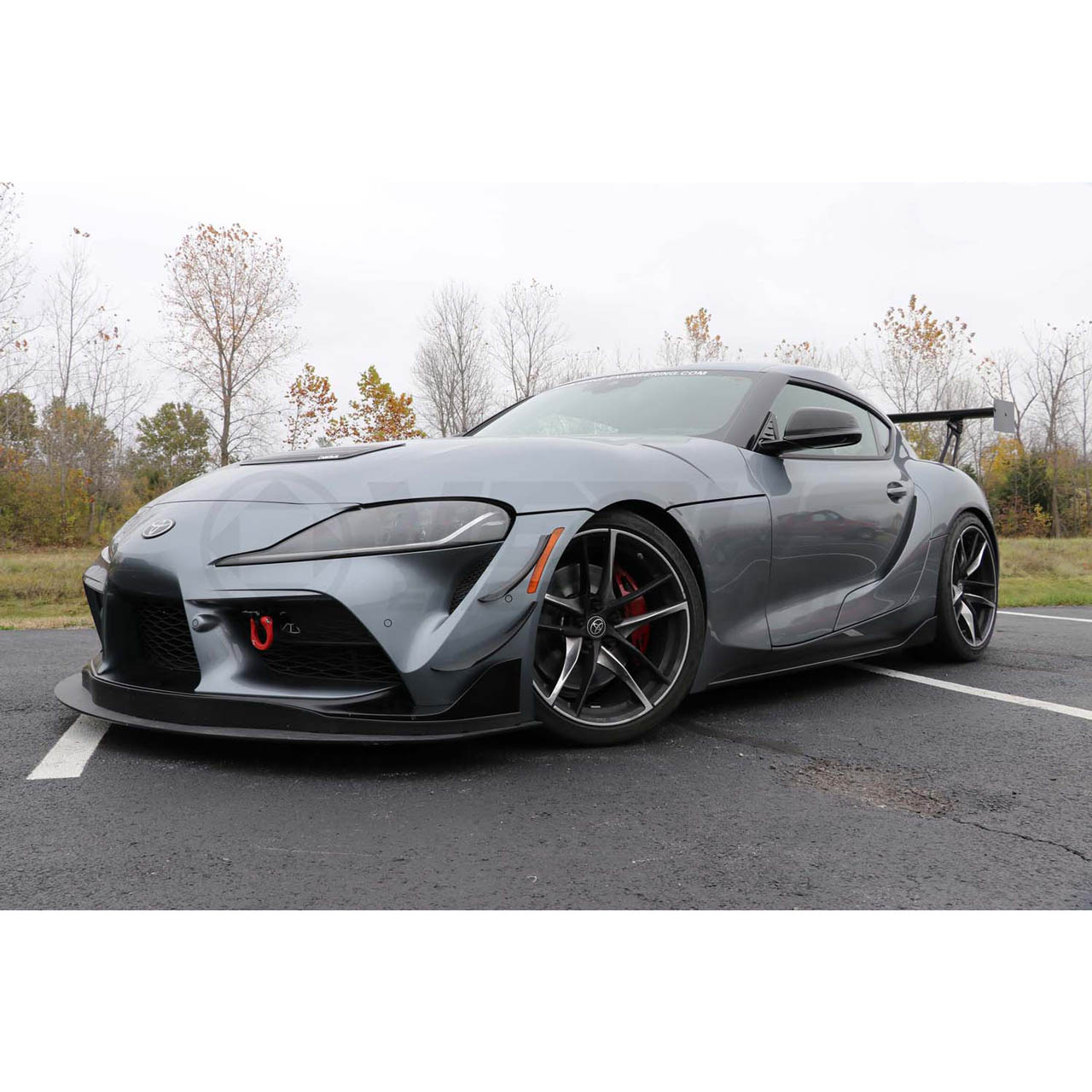 Verus Front Splitter Kit, 2020-2022 GR Supra - Angle 6