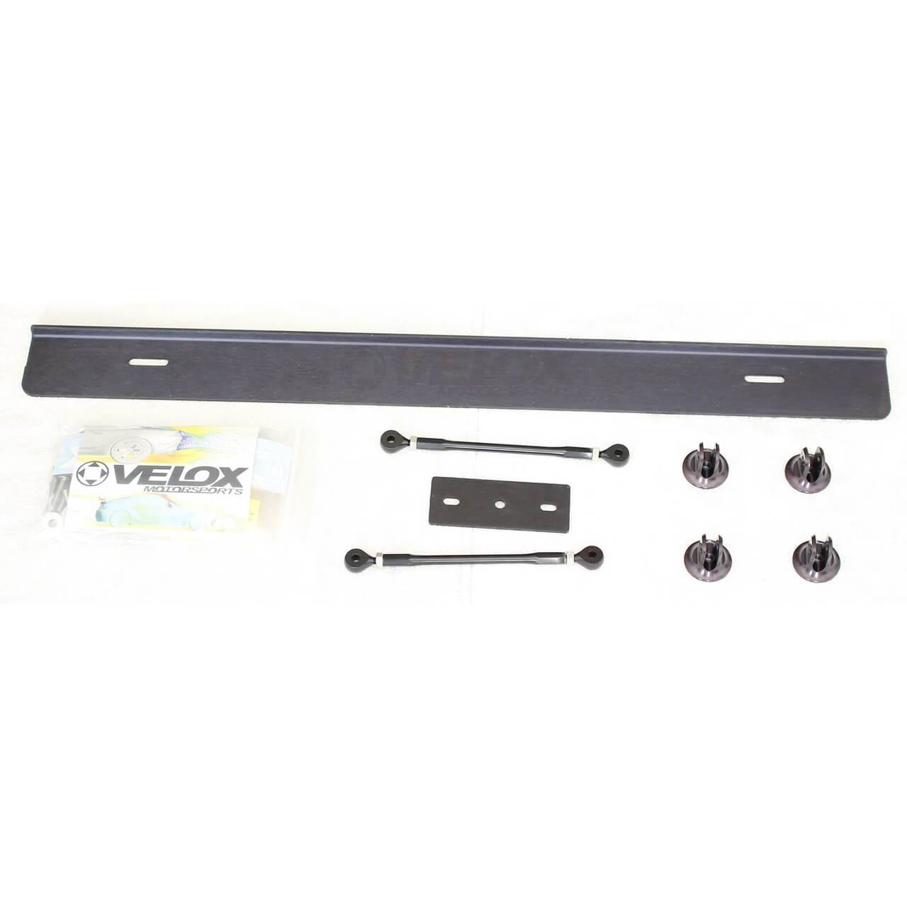 Verus Front Splitter, Two Piece, 2015-2021 WRX - Angle 3
