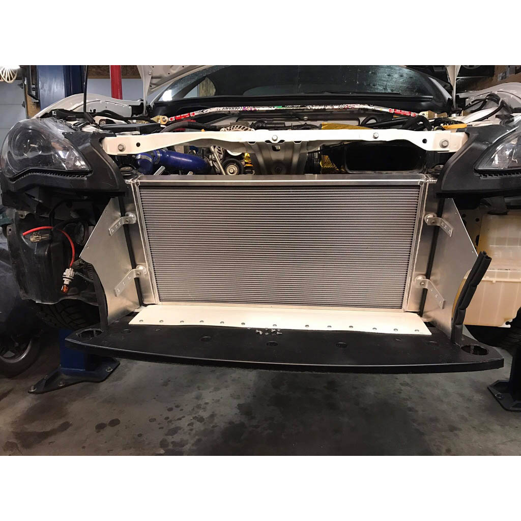 Verus High Performance Radiator, 2013-2020 BRZ/FR-S/86 - Angle 3