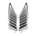 Verus Hood Louver Kit (Bare Aluminum), 2022-2025 WRX