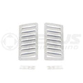 Verus Hood Louver Kit, Large Louvers Only (Bare Aluminum), 2013-2020 BRZ/FR-S/86