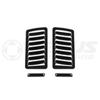 Verus Hood Louver Kit, Large Louvers Only, Powder Coated Black, 2013-2020 BRZ/FR-S/86
