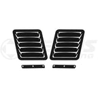 Verus Hood Louver Kit (Powder Coated Black), 2015-2021 WRX & 2015-2021 STi