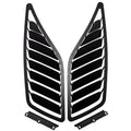Verus Hood Louver Kit (Powder Coated Black), 2022-2025 WRX