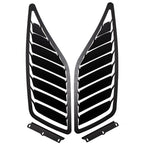 Verus Hood Louver Kit (Powder Coated Black), 2022-2025 WRX