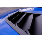 Verus Hood Louver Kit (Powder Coated Black), 2022-2025 WRX - Angle 4