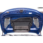 Verus Hood Louver Kit (Powder Coated Black), 2022-2025 WRX - Angle 5