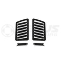 Verus Hood Louver Kit, Small Louvers Only (Powder Coated Black), 2013-2020 BRZ/FR-S/86
