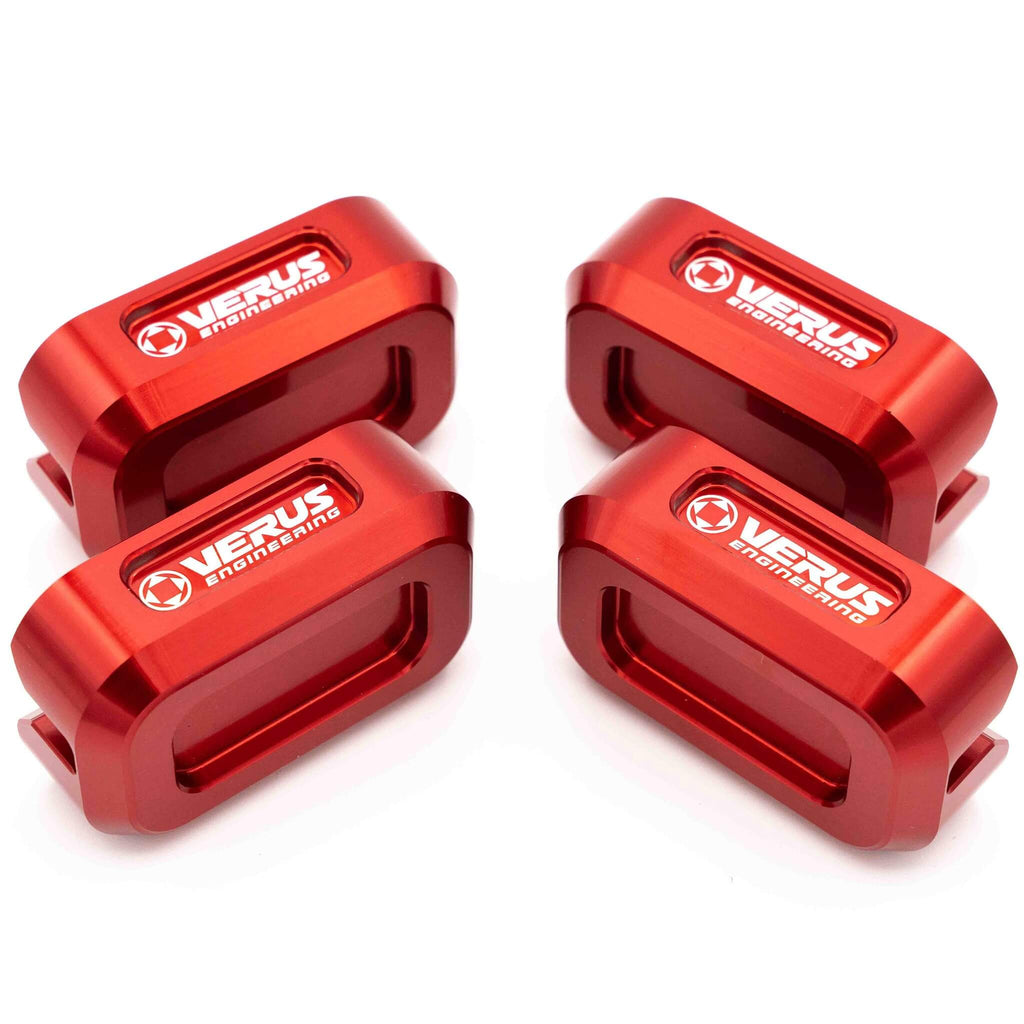 Verus Jack Puck Kit (Anodized Red), 2022-2025 BRZ & GR86