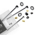 Verus Lip Splitter Hardware, 2015-2017 WRX & 2015-2017 STi