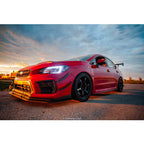 Verus Lip Splitter Hardware, 2015-2017 WRX & 2015-2017 STi - Angle 2