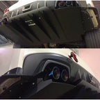 Verus Non Aggressive Styled Rear Diffuser, 2015-2017 WRX & 2015-2017 STi - Angle 4