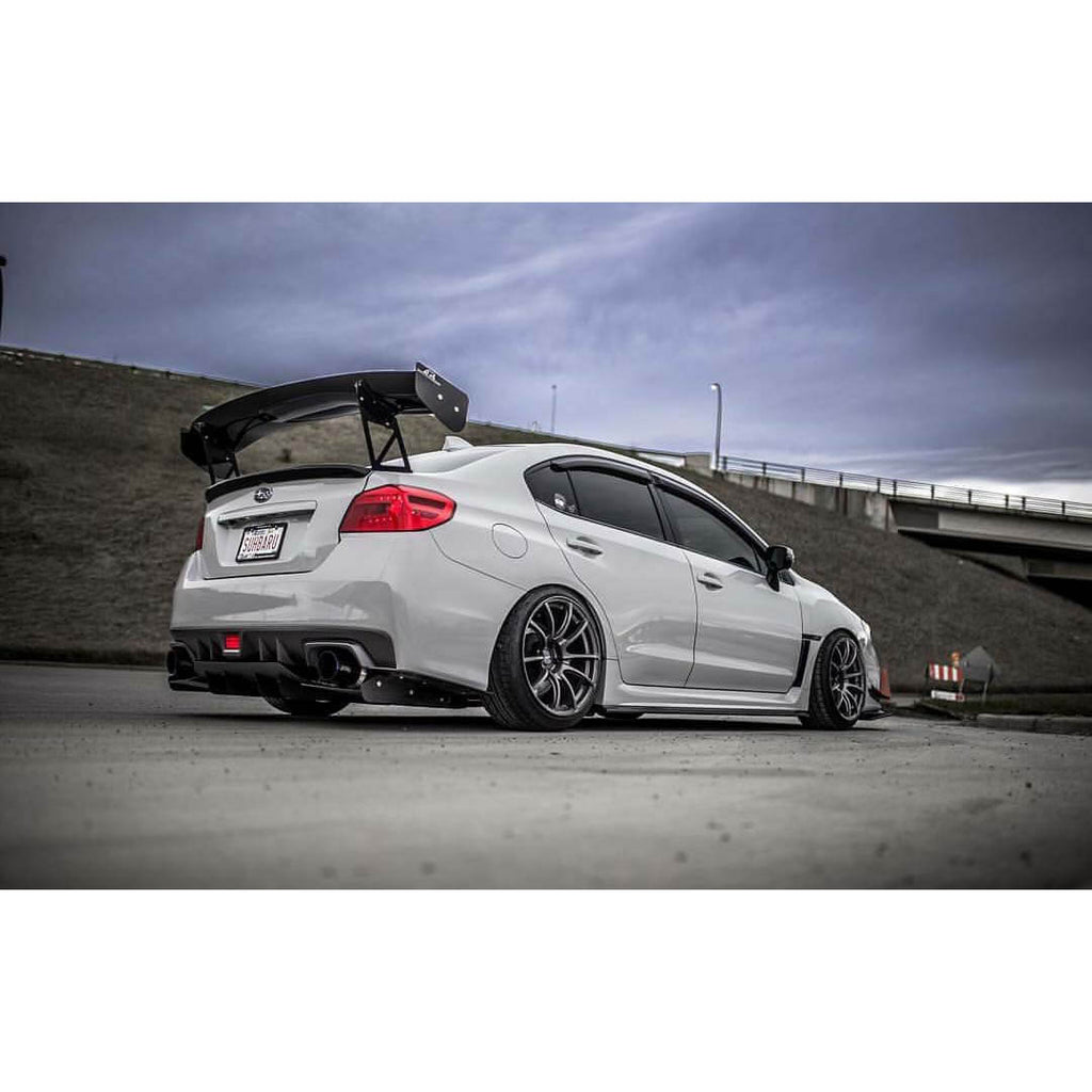 Verus Non Aggressive Styled Rear Diffuser, 2015-2017 WRX & 2015-2017 STi - Angle 7