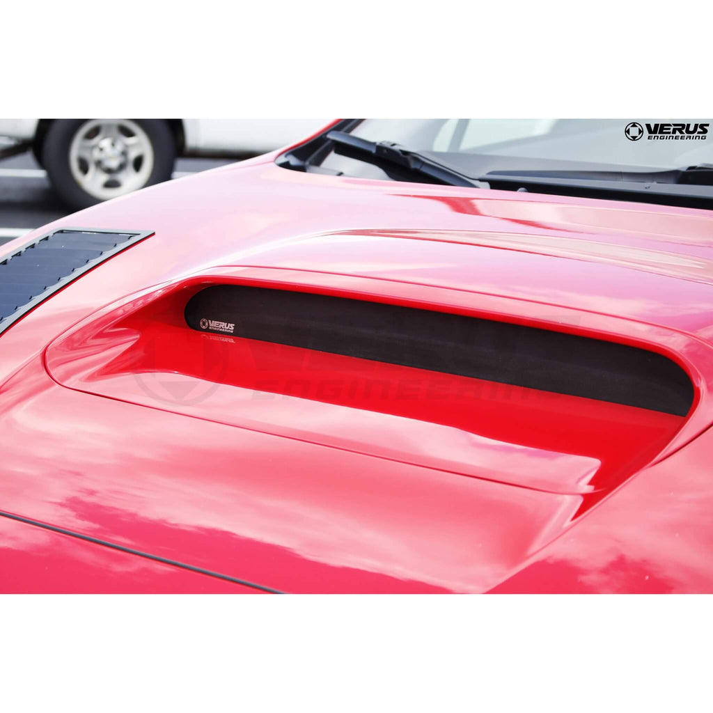 Verus OEM Hood Scoop Block-Off Kit, 2015-2021 WRX & 2015-2021 STi - Angle 4