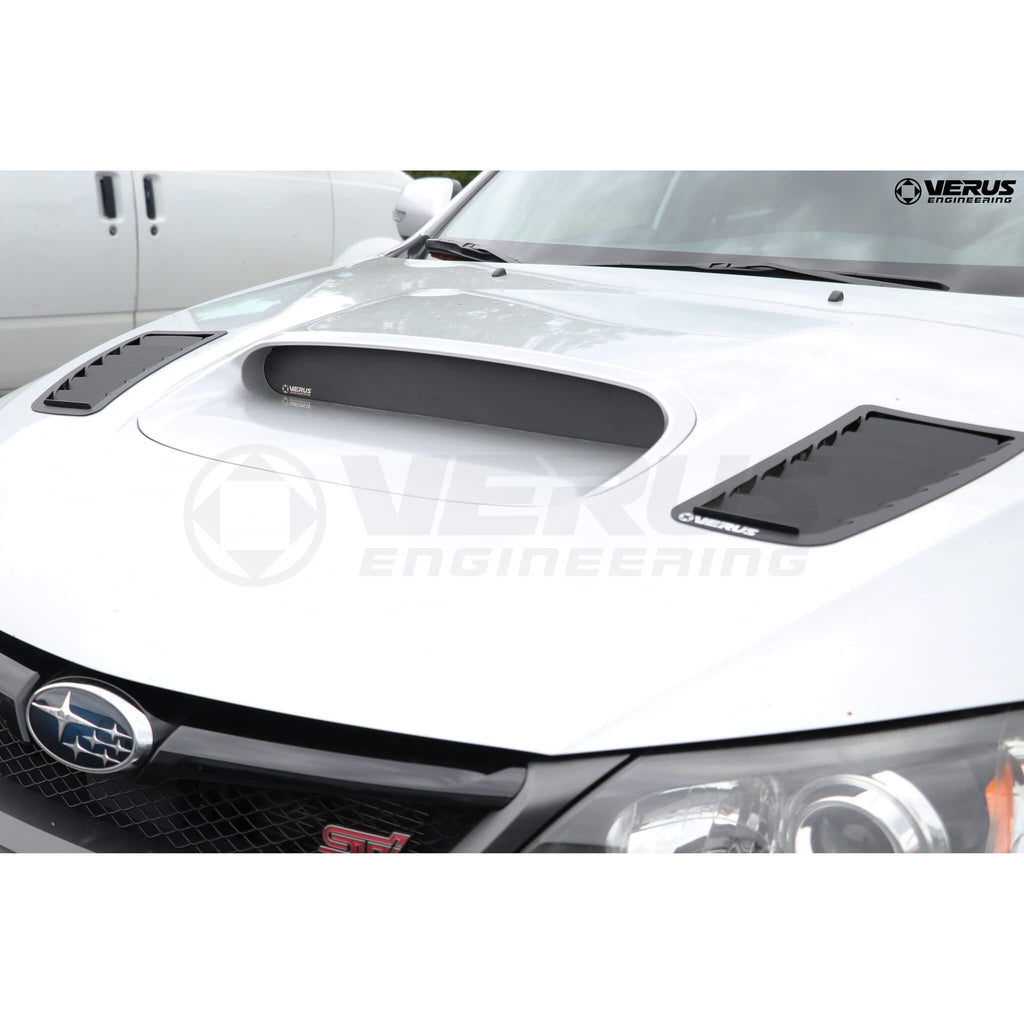 Verus OEM Hood Scoop Block-Off Kit, 2008-2014 WRX & STi - Angle 5