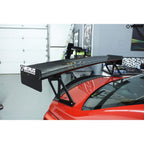Verus Rear Ducktail Spoiler, High Gloss Finish, 2015-2021 WRX - Angle 3
