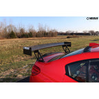 Verus Rear Ducktail Spoiler, High Gloss Finish, 2015-2021 WRX - Angle 6