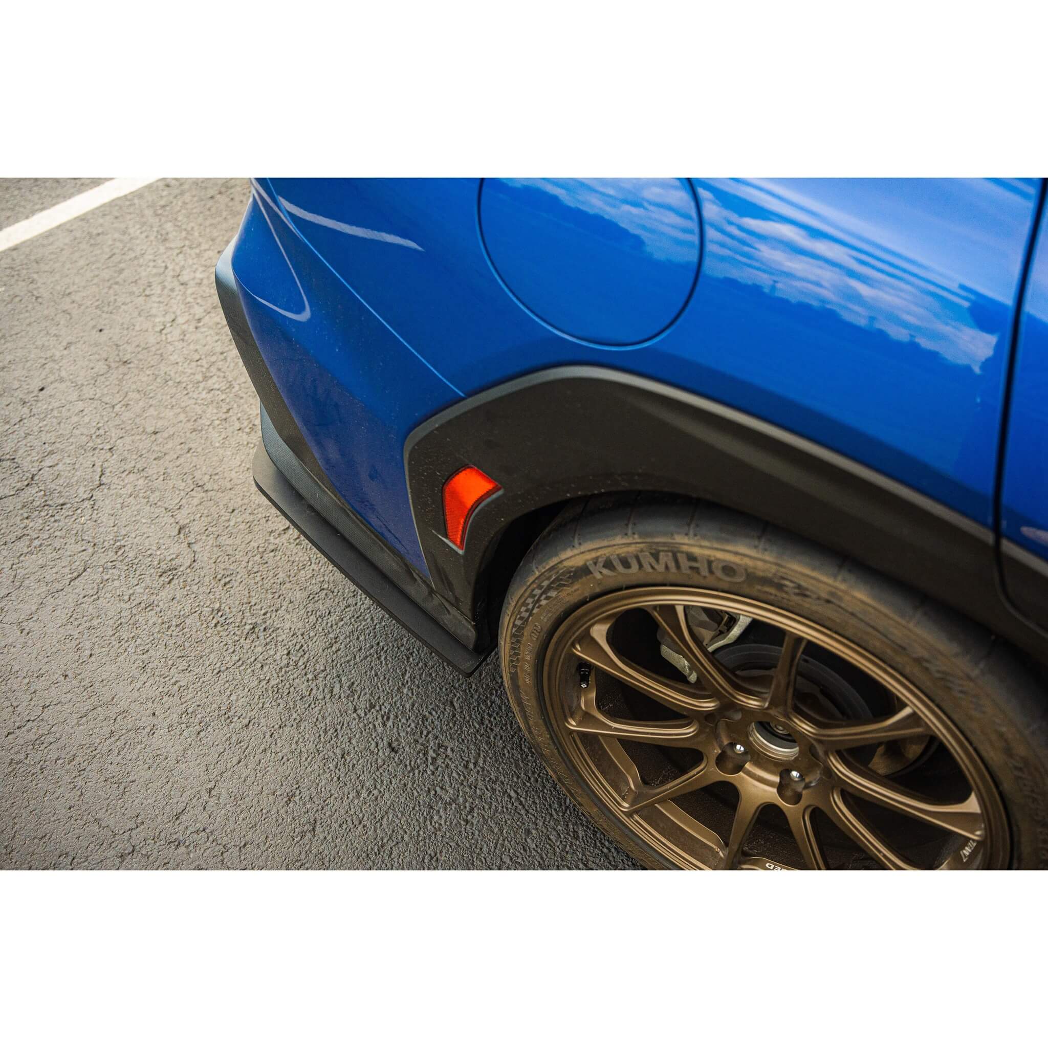 Verus Rear Spat Kit, 2022-2025 WRX - Angle 7