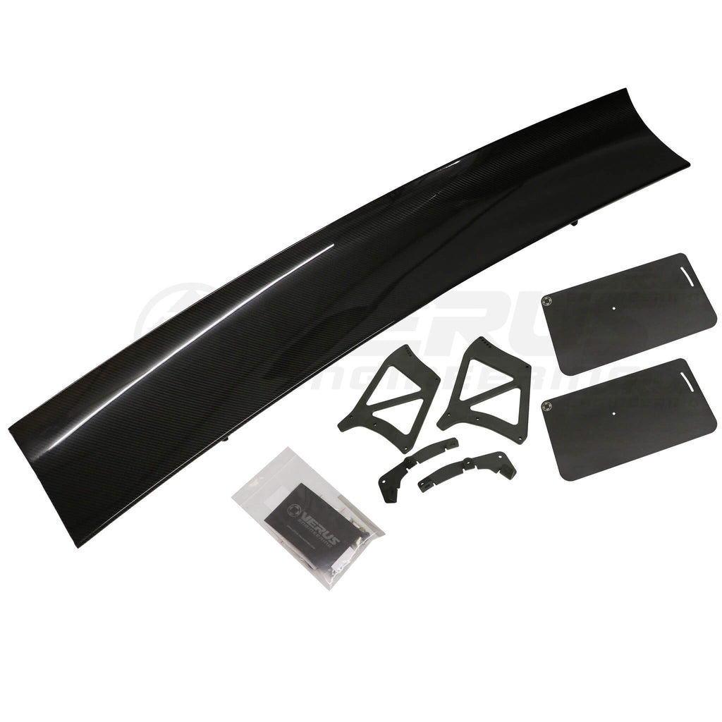 Verus Rear Spoiler, Carbon, High Gloss Finish, 2013-2020 BRZ/FR-S/86